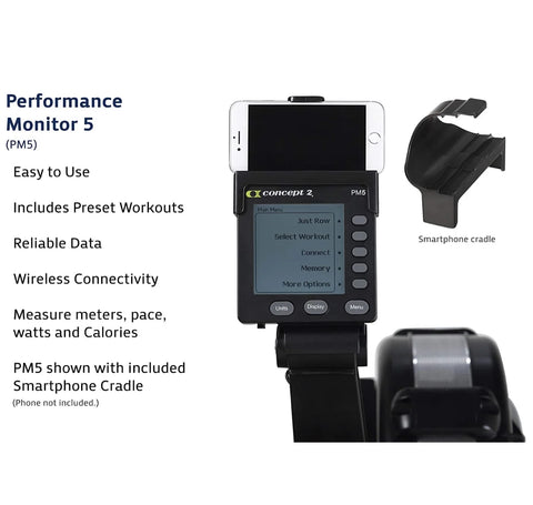 Rowerg Indoor Rowing Machine - PM5 Monitor, Device Holder, Adjustable Air Resistance, Easy Storage Rowerg Indoor Rowing Machine - PM5 Monitor, Device Holder, Adjustable Air Resistance, Easy Storage