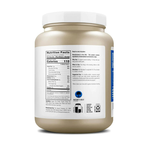 , Plant-Based Protein, 20G Pea & Brown Rice Protein Powder, Vanilla, 1.23 Lb , Plant-Based Protein, 20G Pea & Brown Rice Protein Powder, Vanilla, 1.23 Lb
