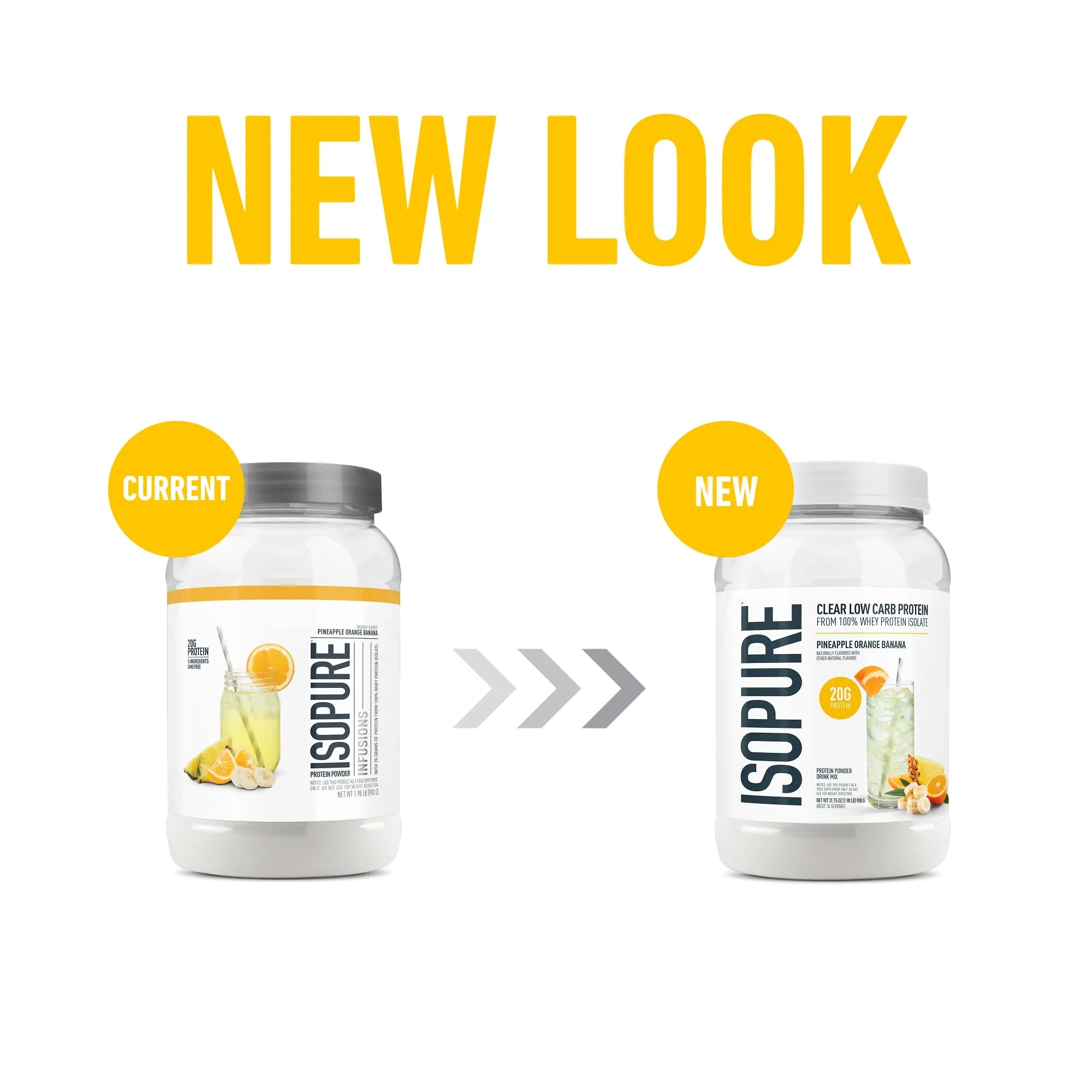 , Infusions 100% Whey Protein Isolate, 20 G Protein Powder, Pineapple Orange Banana, 1.98 Lb, 36 Servings , Infusions 100% Whey Protein Isolate, 20 G Protein Powder, Pineapple Orange Banana, 1.98 Lb, 36 Servings