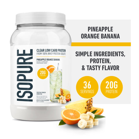 , Infusions 100% Whey Protein Isolate, 20 G Protein Powder, Pineapple Orange Banana, 1.98 Lb, 36 Servings , Infusions 100% Whey Protein Isolate, 20 G Protein Powder, Pineapple Orange Banana, 1.98 Lb, 36 Servings