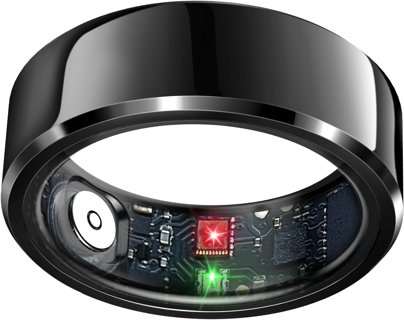 Smart Ring Health Tracker, Sleep Tracker Ring with Heart Rate, Waterproof Fitness Ring for Activity Monitoring/Steps/Distance/Calories, Air Gestures, up to 7-Day Battery, for Ios Android (Black,#10) Smart Ring Health Tracker, Sleep Tracker Ring with Heart Rate, Waterproof Fitness Ring for Activity Monitoring/Steps/Distance/Calories, Air Gestures, up to 7-Day Battery, for Ios Android (Black,#10)