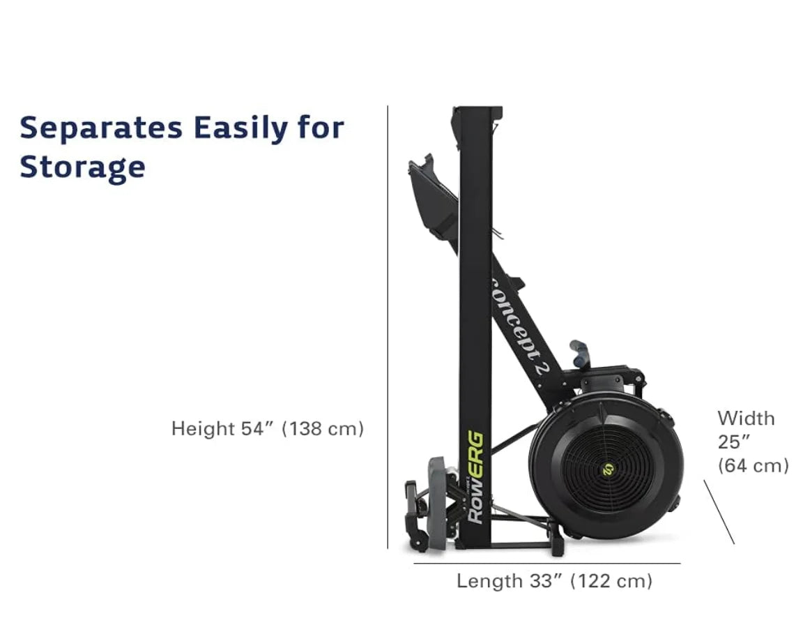 Rowerg Indoor Rowing Machine - PM5 Monitor, Device Holder, Adjustable Air Resistance, Easy Storage Rowerg Indoor Rowing Machine - PM5 Monitor, Device Holder, Adjustable Air Resistance, Easy Storage