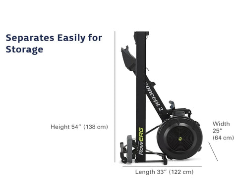 Rowerg Indoor Rowing Machine - PM5 Monitor, Device Holder, Adjustable Air Resistance, Easy Storage Rowerg Indoor Rowing Machine - PM5 Monitor, Device Holder, Adjustable Air Resistance, Easy Storage