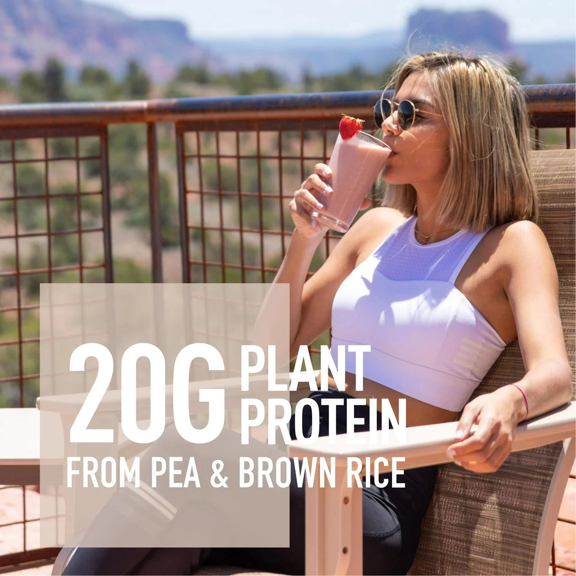 , Plant-Based Protein, 20 G Pea & Brown Rice Protein Powder, Unflavored, 1.15 Lb, about 20 Servings , Plant-Based Protein, 20 G Pea & Brown Rice Protein Powder, Unflavored, 1.15 Lb, about 20 Servings