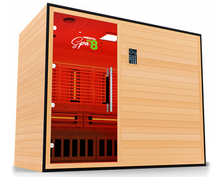 Commercial Sauna 488 – Professional Infrared & Steam Sauna for Home & Business Use