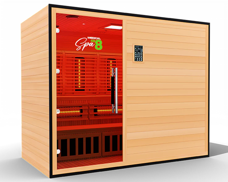 Commercial Sauna 488 – Professional Infrared & Steam Sauna for Home & Business Use