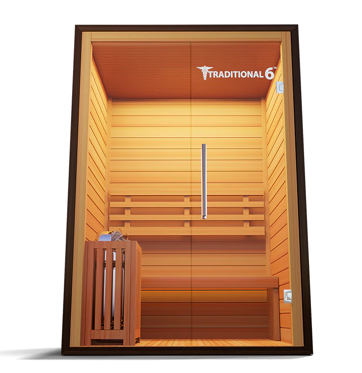 Traditional 6™ Sauna – Premium Indoor Home Sauna for Relaxation & Wellness