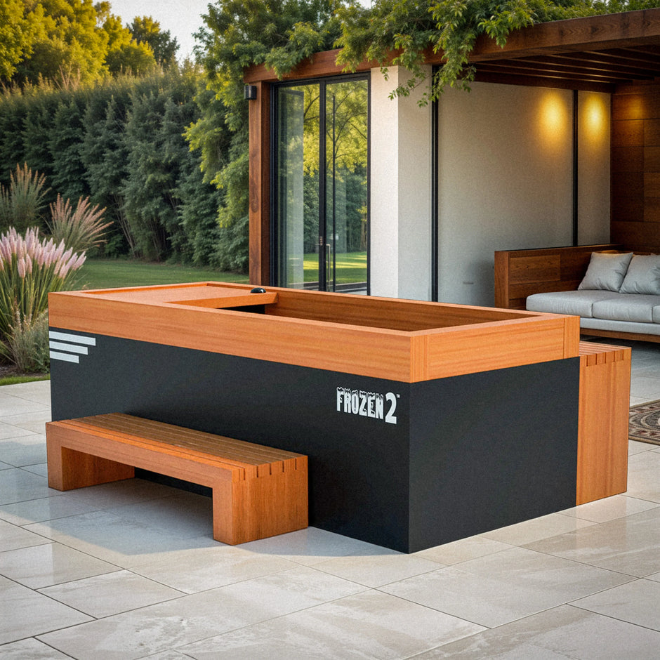 Frozen 2™ Cold Plunge Ice Bath – Portable Cold Therapy Tub for Muscle Recovery, Inflammation Relief & Home Cryotherapy