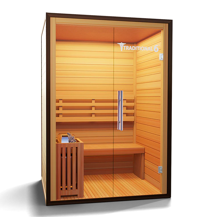 Traditional 6™ Sauna – Premium Indoor Home Sauna for Relaxation & Wellness