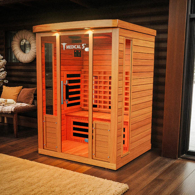 Medical 5™ Infrared Sauna for Home Use – Full Body Relaxation & Detox Therapy
