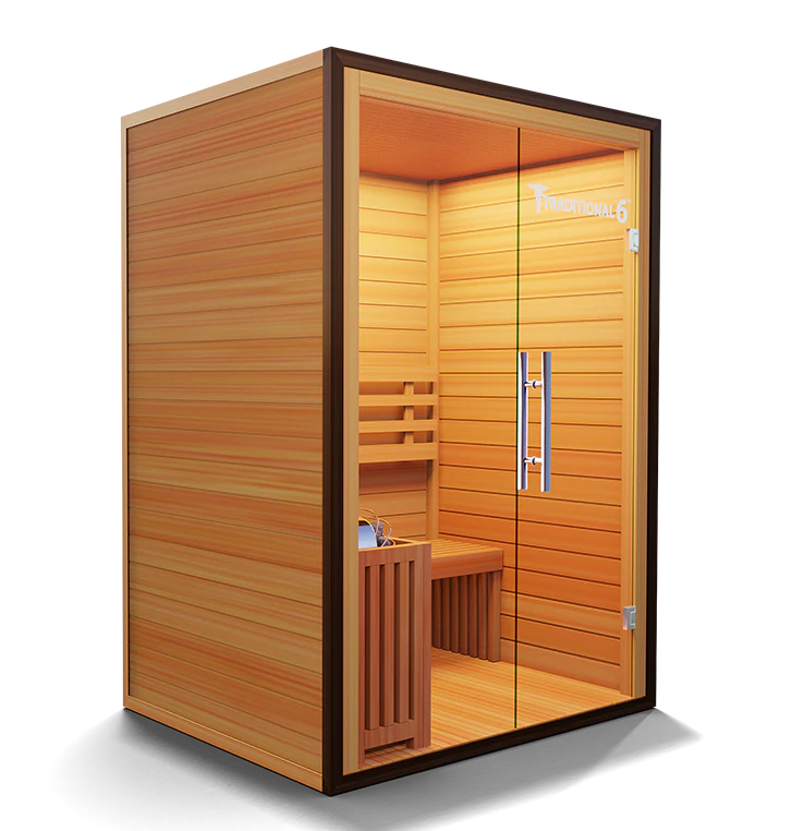 Traditional 6™ Sauna – Premium Indoor Home Sauna for Relaxation & Wellness
