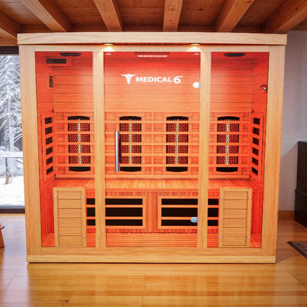 Medical 6™ Infrared Sauna – Home & Personal Therapy, Pain Relief & Relaxation