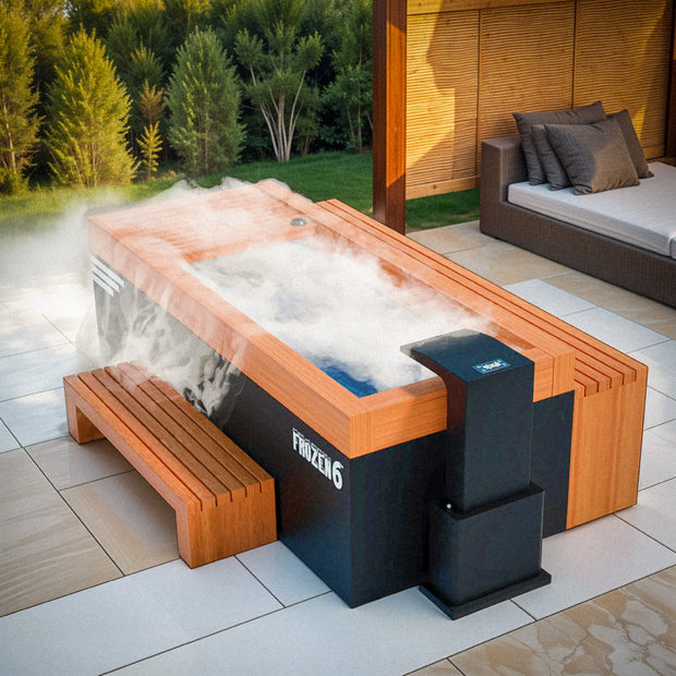 Frozen 6™ Cold Plunge Tub – Portable Ice Bath for Muscle Recovery, Cryotherapy & Home Wellness