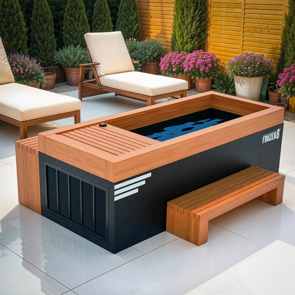 Frozen 8™ Cold Plunge Tub – Ice Bath for Recovery, Muscle Relief & Wellness