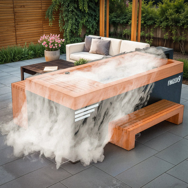 Frozen 9™ Cold Plunge – Deep Ice Therapy Tub for Home, Recovery, & Wellness