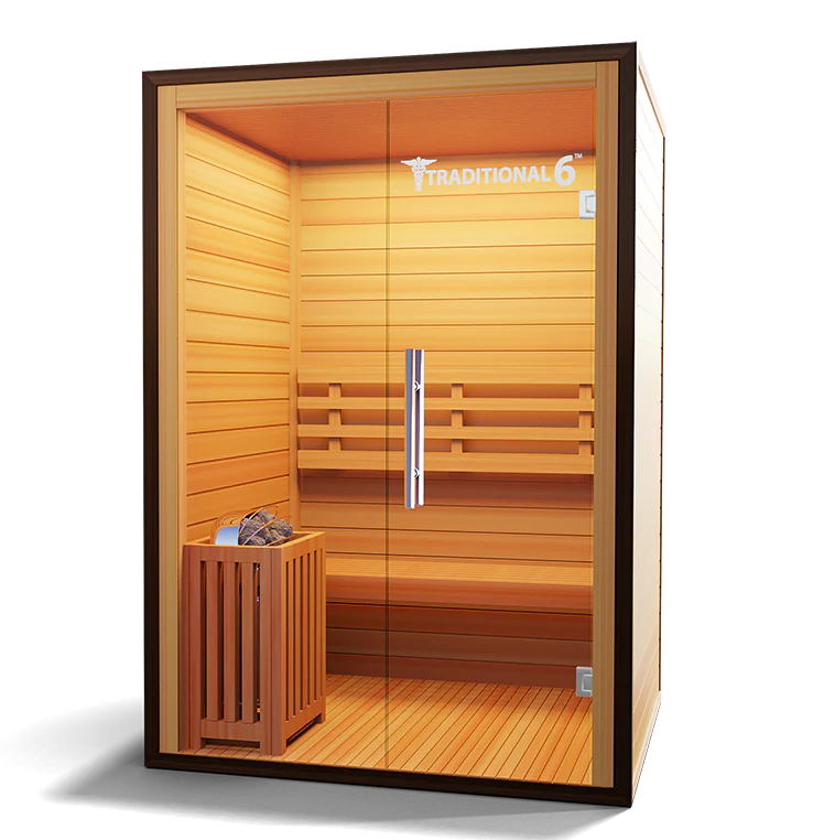 Traditional 6™ Sauna – Premium Indoor Home Sauna for Relaxation & Wellness