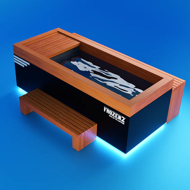 Frozen 2™ Cold Plunge Ice Bath – Portable Cold Therapy Tub for Muscle Recovery, Inflammation Relief & Home Cryotherapy