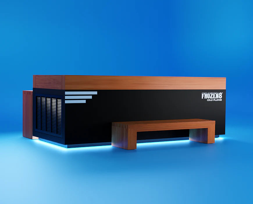 Frozen 8™ Cold Plunge Tub – Ice Bath for Recovery, Muscle Relief & Wellness