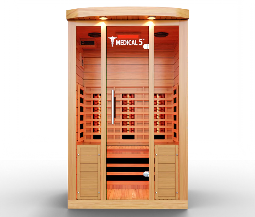 Medical 5™ Infrared Sauna for Home Use – Full Body Relaxation & Detox Therapy
