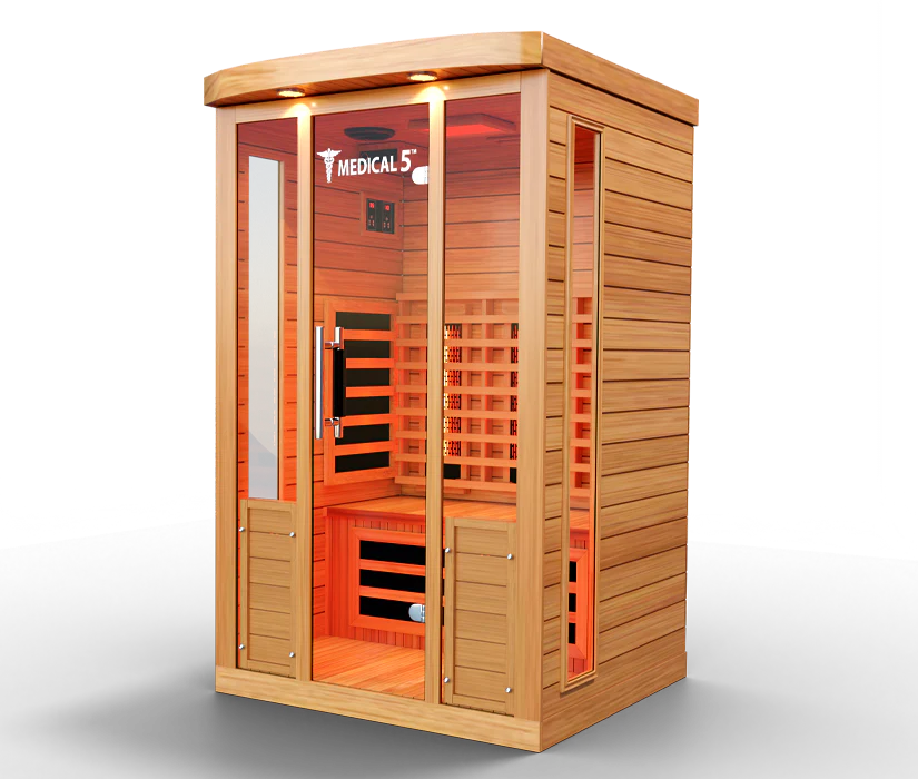 Medical 5™ Infrared Sauna for Home Use – Full Body Relaxation & Detox Therapy