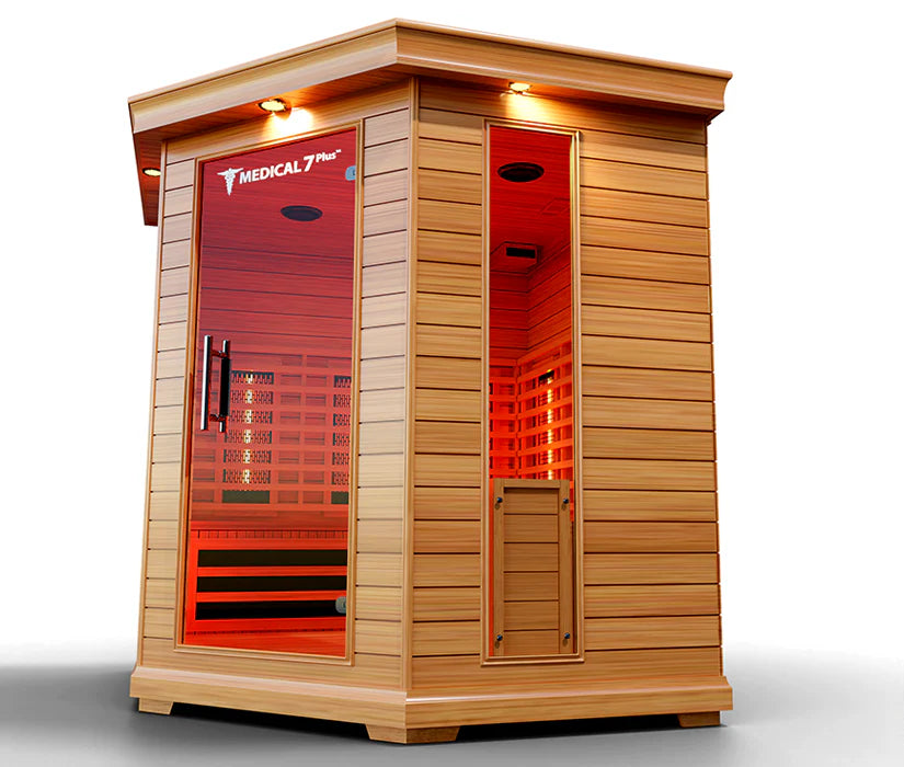Medical 7Plus™ Infrared Sauna – Home & Personal Wellness Sauna for Detox, Relaxation, and Pain Relief