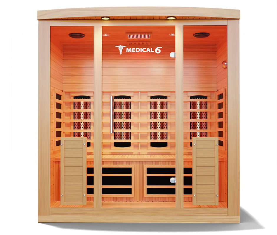 Medical 6™ Infrared Sauna – Home & Personal Therapy, Pain Relief & Relaxation