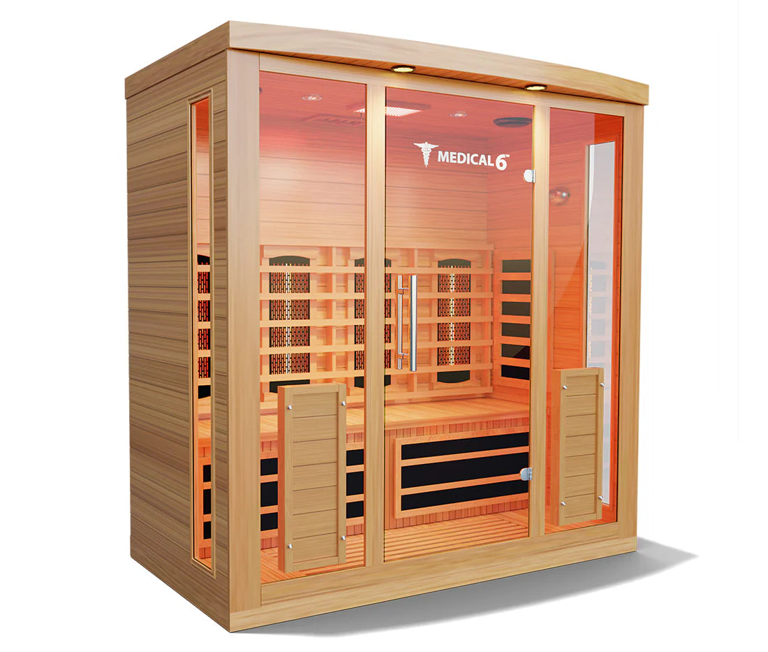 Medical 6™ Infrared Sauna – Home & Personal Therapy, Pain Relief & Relaxation