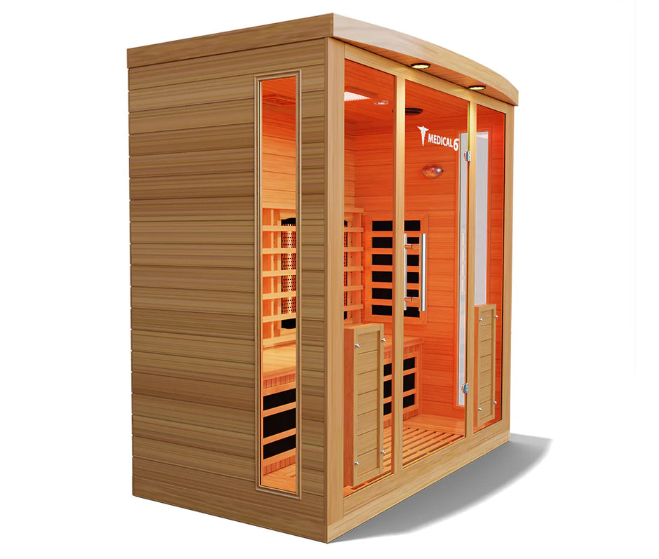 Medical 6™ Infrared Sauna – Home & Personal Therapy, Pain Relief & Relaxation