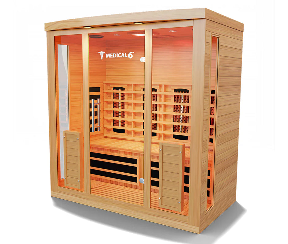 Medical 6™ Infrared Sauna – Home & Personal Therapy, Pain Relief & Relaxation