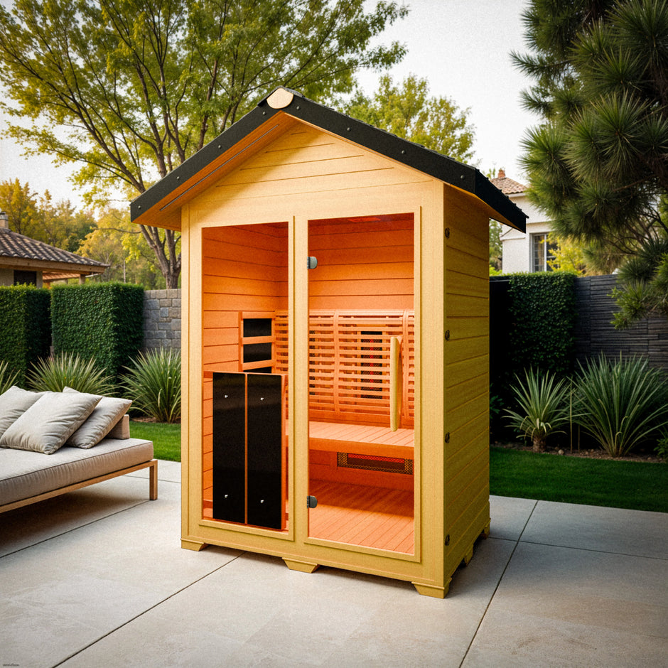 Nature 6™ Full Spectrum Infrared Medical Sauna with Advanced Heaters – Home & Wellness Therapy