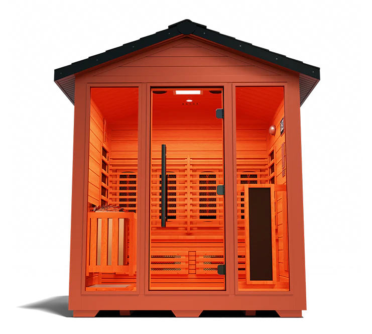 Nature 7™ Full Spectrum Infrared Sauna with Medical-Grade Heaters – Deep Detox & Relaxation