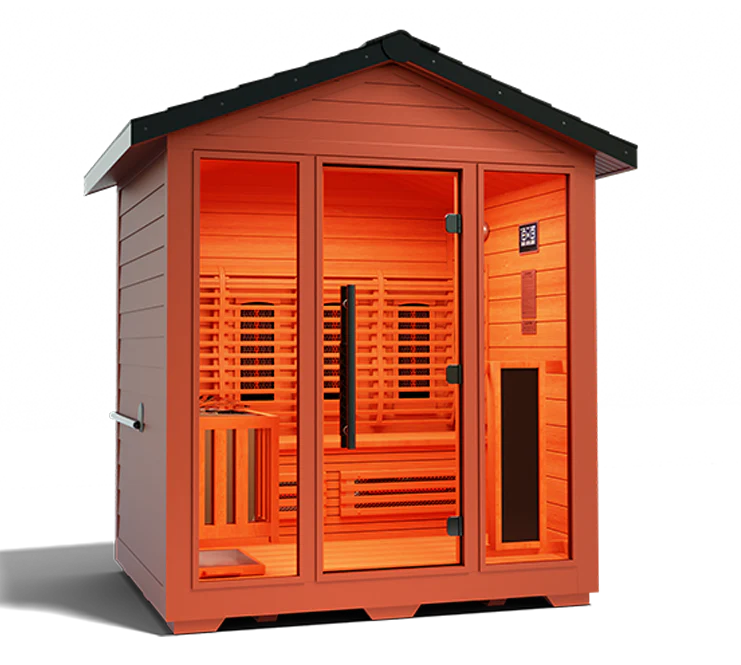 Nature 7™ Full Spectrum Infrared Sauna with Medical-Grade Heaters – Deep Detox & Relaxation