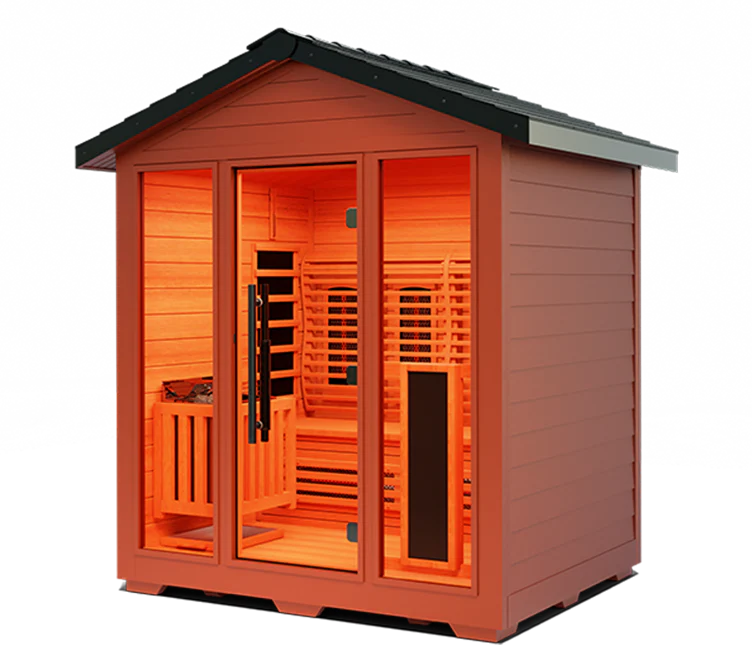 Nature 7™ Full Spectrum Infrared Sauna with Medical-Grade Heaters – Deep Detox & Relaxation