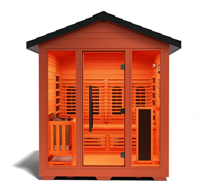 Nature 7™ Full Spectrum Infrared Sauna with Medical-Grade Heaters – Deep Detox & Relaxation