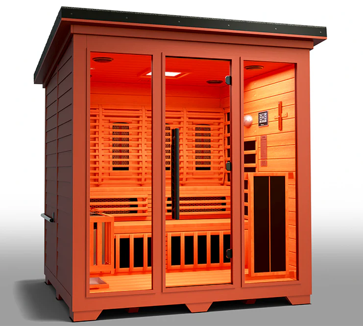 Nature 8 Plus™ Medical Sauna with Full Spectrum Heaters – Infrared Therapy, Home Wellness Sauna, Detox & Relaxation