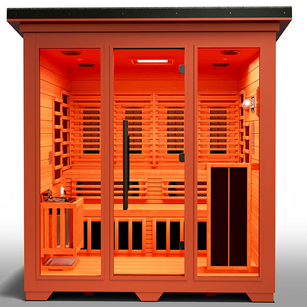 Nature 8 Plus™ Medical Sauna with Full Spectrum Heaters – Infrared Therapy, Home Wellness Sauna, Detox & Relaxation