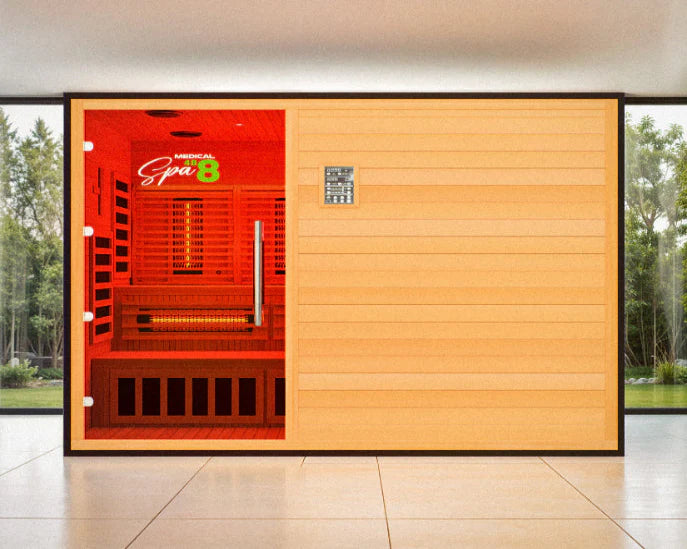 Commercial Sauna 488 – Professional Infrared & Steam Sauna for Home & Business Use