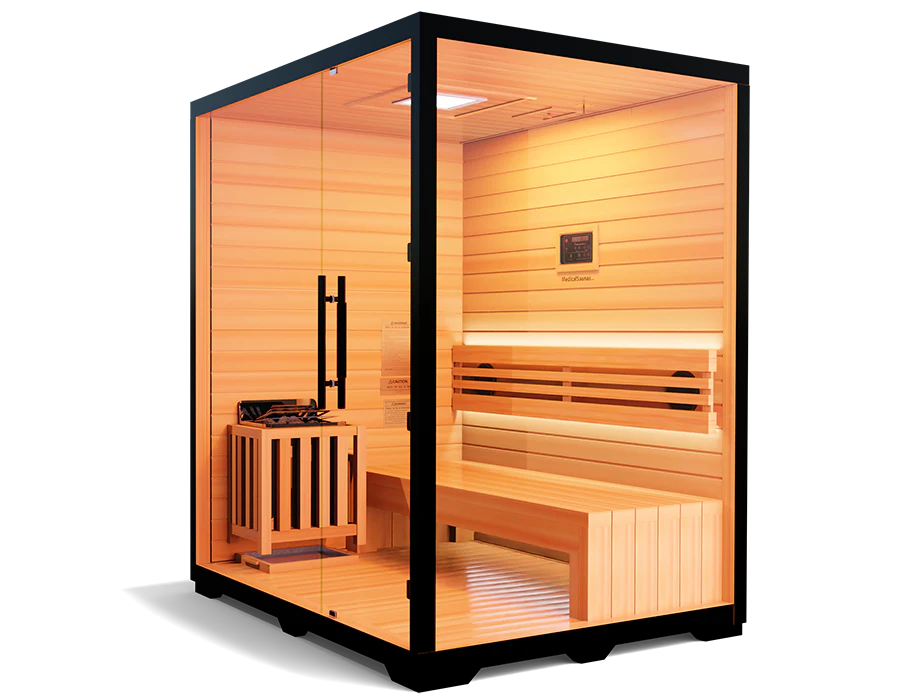 Traditional 7™ Premium Home Sauna – Infrared & Steam Options, Relaxation & Wellness Spa