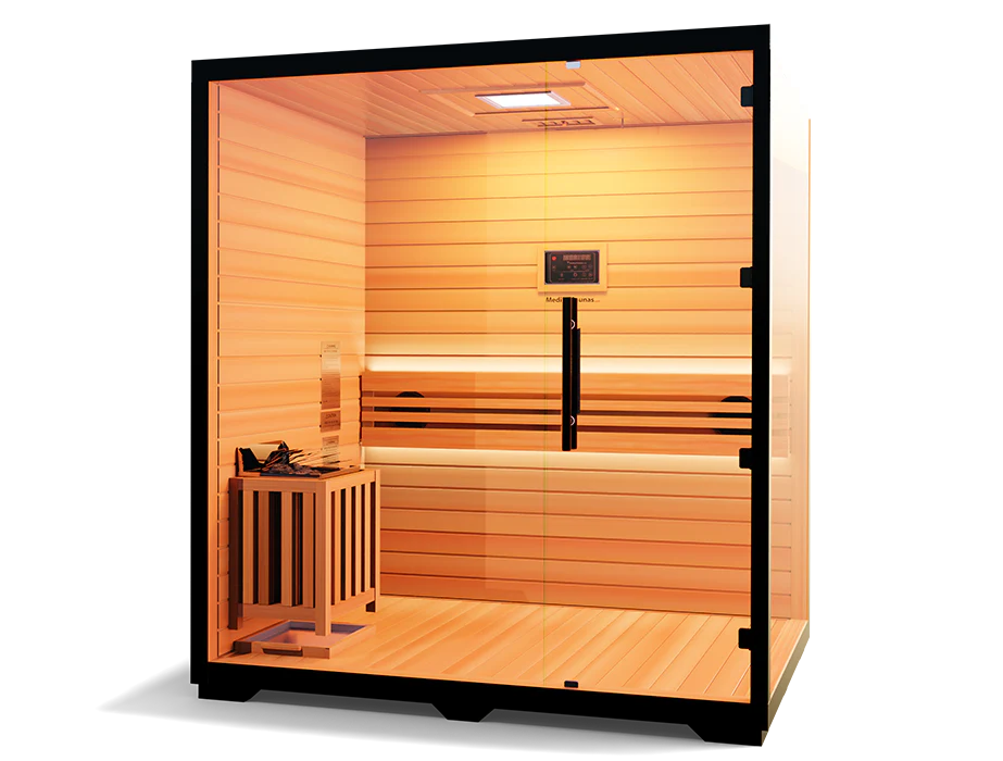 Traditional 7™ Premium Home Sauna – Infrared & Steam Options, Relaxation & Wellness Spa