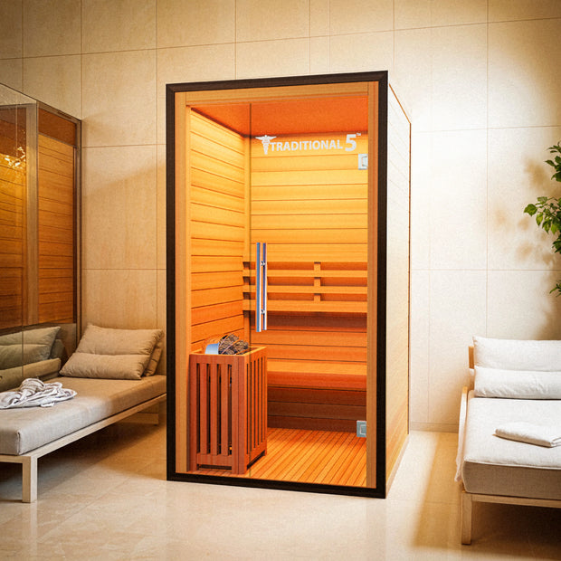 Traditional 5™ Sauna – Premium Home & Spa Infrared Sauna for Relaxation & Wellness