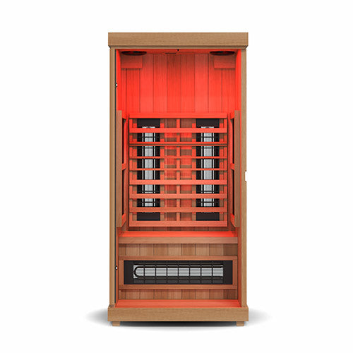 Finnmark FD-1 1-Person Full-Spectrum Infrared Sauna for Home Wellness