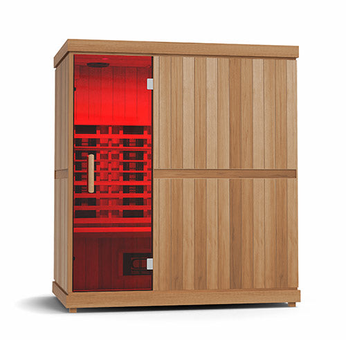 Finnmark FD-3 4-Person Full-Spectrum Infrared Sauna for Home Wellness