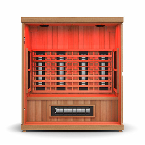 Finnmark FD-3 4-Person Full-Spectrum Infrared Sauna for Home Wellness