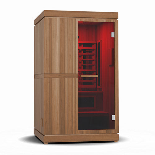 Finnmark FD-4 Trinity 2-Person Infrared & Steam Sauna Combo for Home Wellness