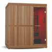 Finnmark FD-5 Trinity XL 4-Person Infrared & Steam Sauna Combo for Home Wellness