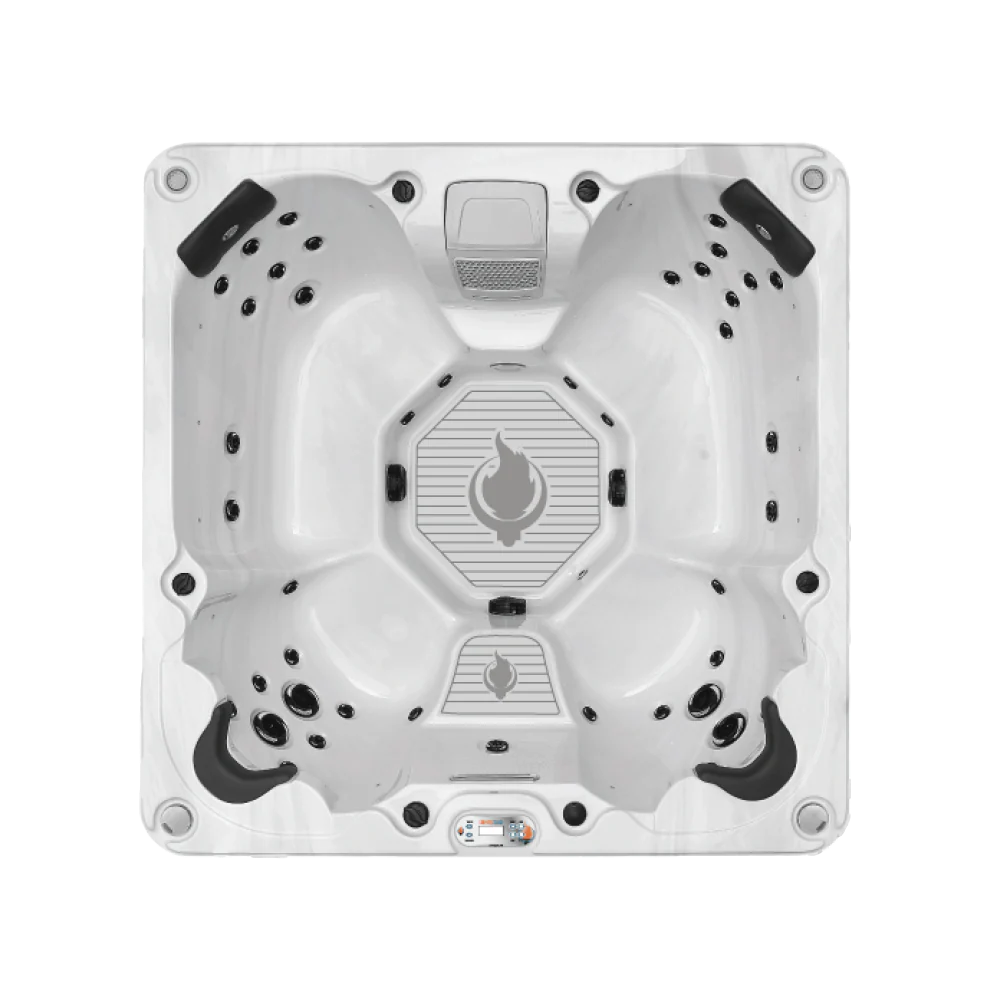 LYS7000 Luxury 7-Person Spa – 240V Hot Tub with Hydrotherapy & Outdoor Relaxation