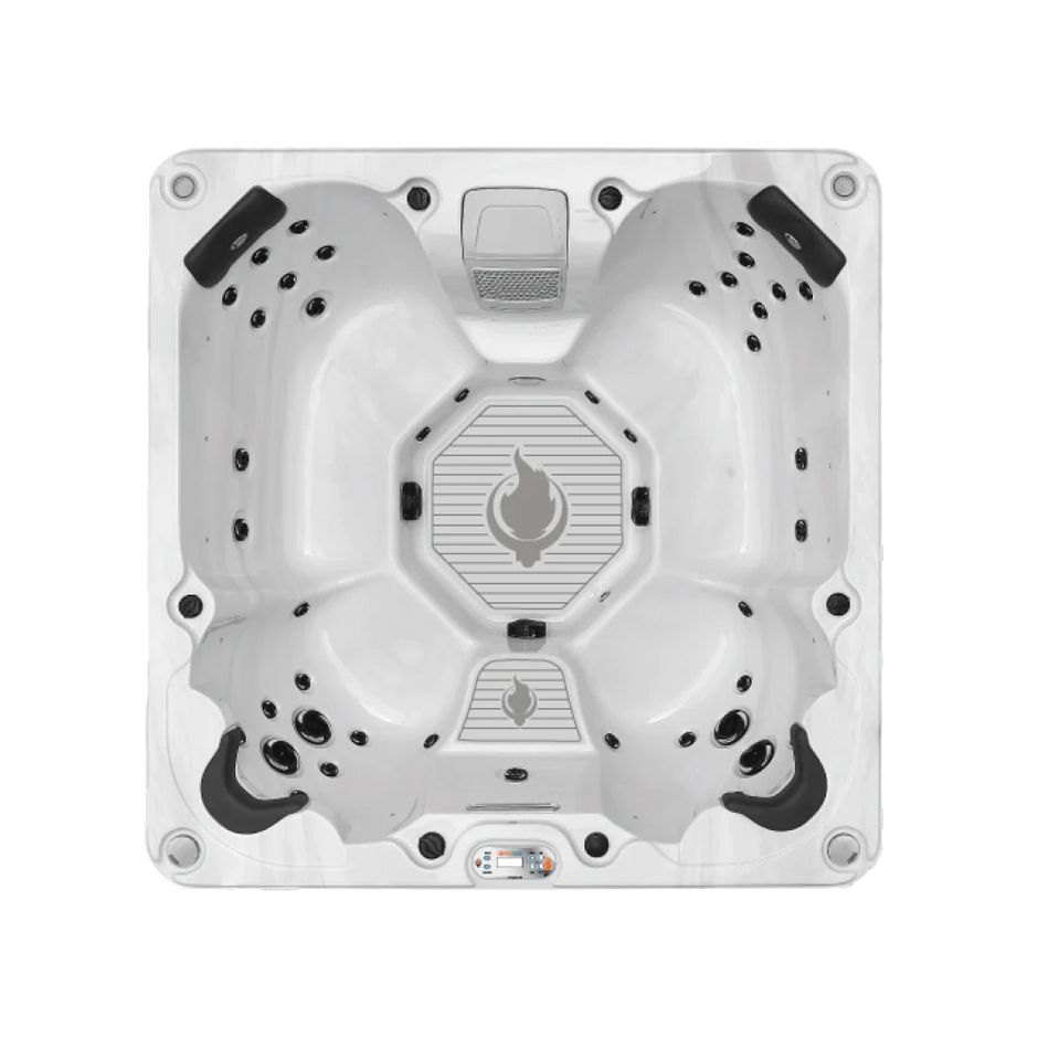 LYS7000 Luxury 7-Person Spa – 240V Hot Tub with Hydrotherapy & Outdoor Relaxation