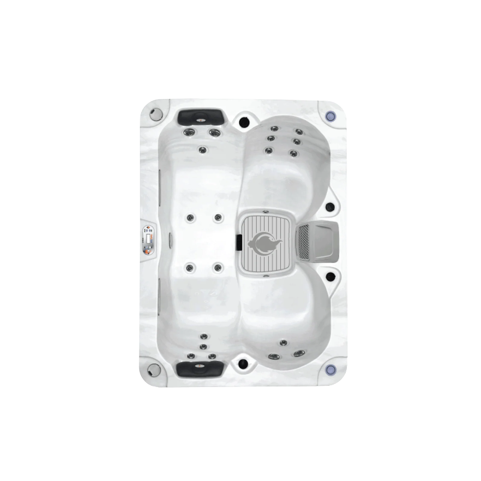 LYS4000 Plug & Play 4-Person Spa – Portable Hot Tub for Home & Outdoor Relaxation