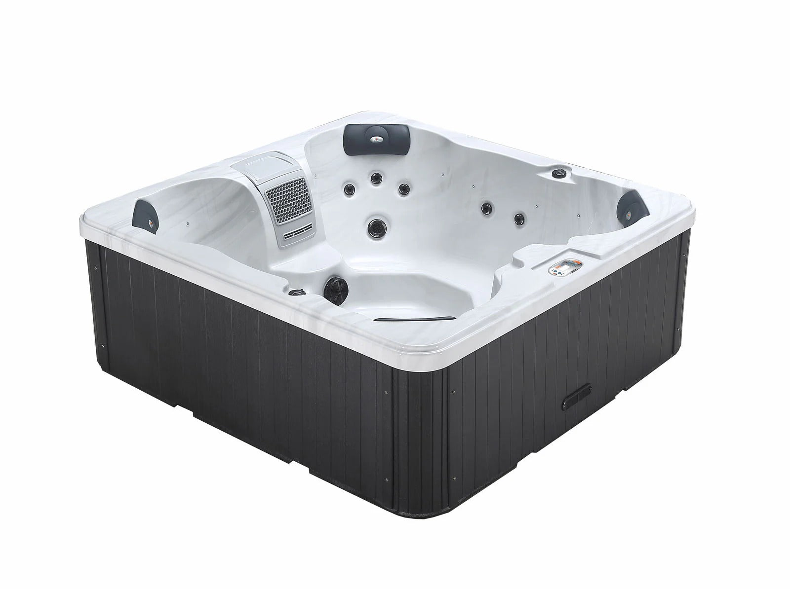 LYS4500 Plug & Play 5-Person Spa – Outdoor Hot Tub with Jets & Energy Efficient Design