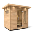 Kohler C2 Outdoor Sauna Kit with Douglas Fir Exterior – Seats Up to 6